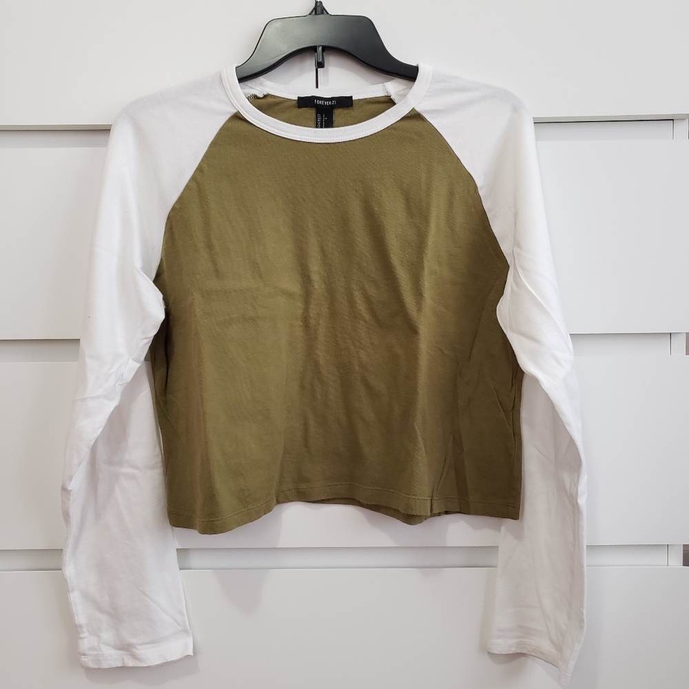 Long Sleeve Crop Top